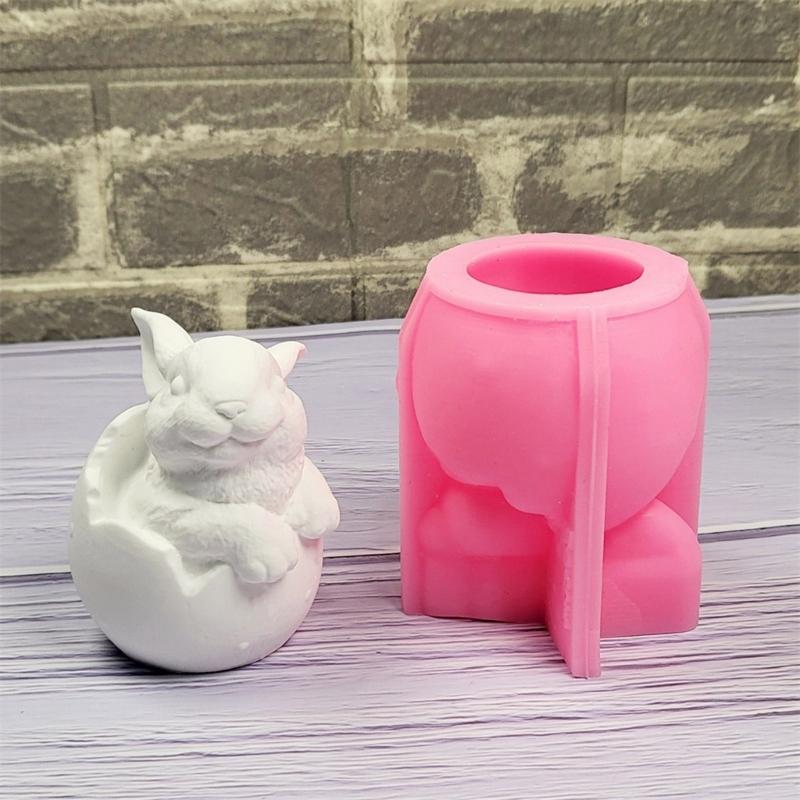 Easters Rabbits Molds Casting Molds Plasters Molds Animal Silicone Mould Ornament Molds Castings Molds Epoxy Resin Molds
