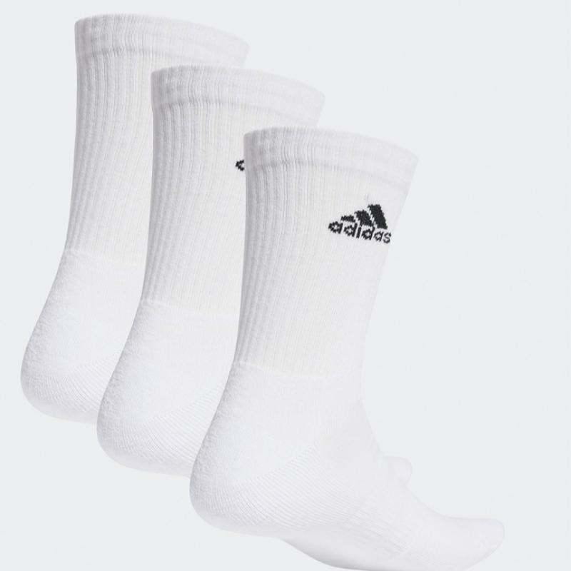 Adidas Cushioned Sportswear Crew Socks 3p   White Ht3446