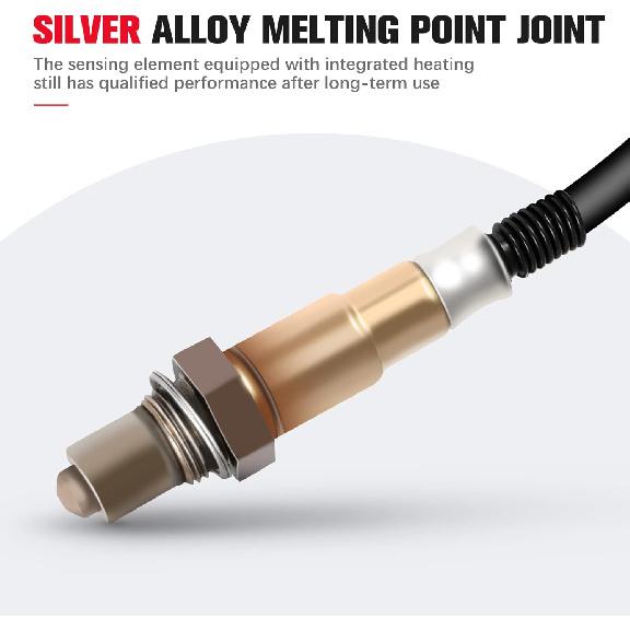 234-5055 Upstream O2 Oxygen Sensor for Hyundai 2012-2017 Accent Veloster 1.6L-L4, for Kia 2012-2018 Rio 2012-2016 Soul 1.6L-L4, 39210-2B210