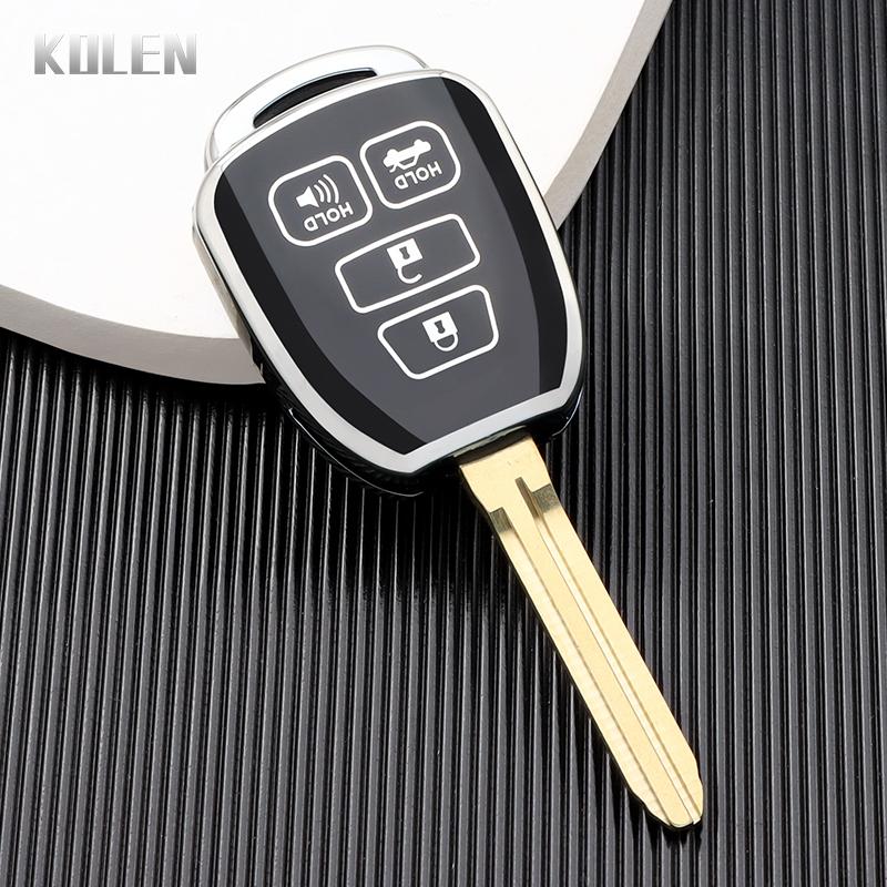 

Новый ТПУ Чехол для ключа автомобиля Оболочка для Toyota Prius Corolla Yaris Avensis Camry RAV4 4 кнопки 2012 2013 2014 2015 2016 2017 2018