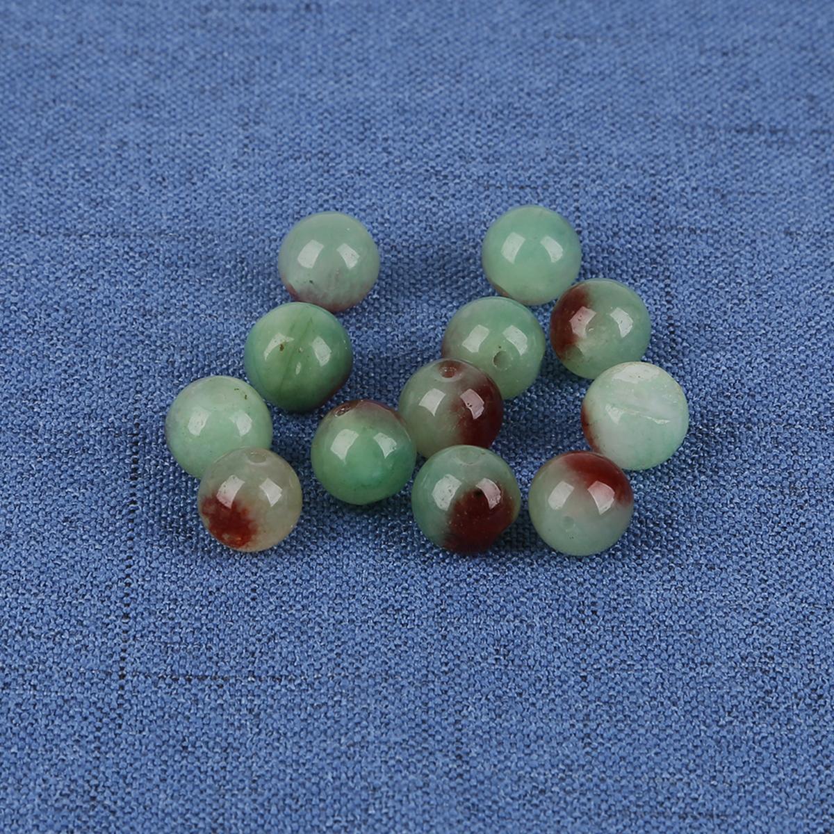 

Натуральные свободные красочные нефритовые круглые бусины для изготовления ювелирных изделий DIY браслет-подвеска 6/8/10 мм 10mm зелёный