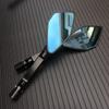 Motorbike Motorcycle Big Rearview Mirror Folding Side Mirrors CNC Aluminum Adjusting for KAWASAKI HONDA SUZUKI YAMAHA DUCATI