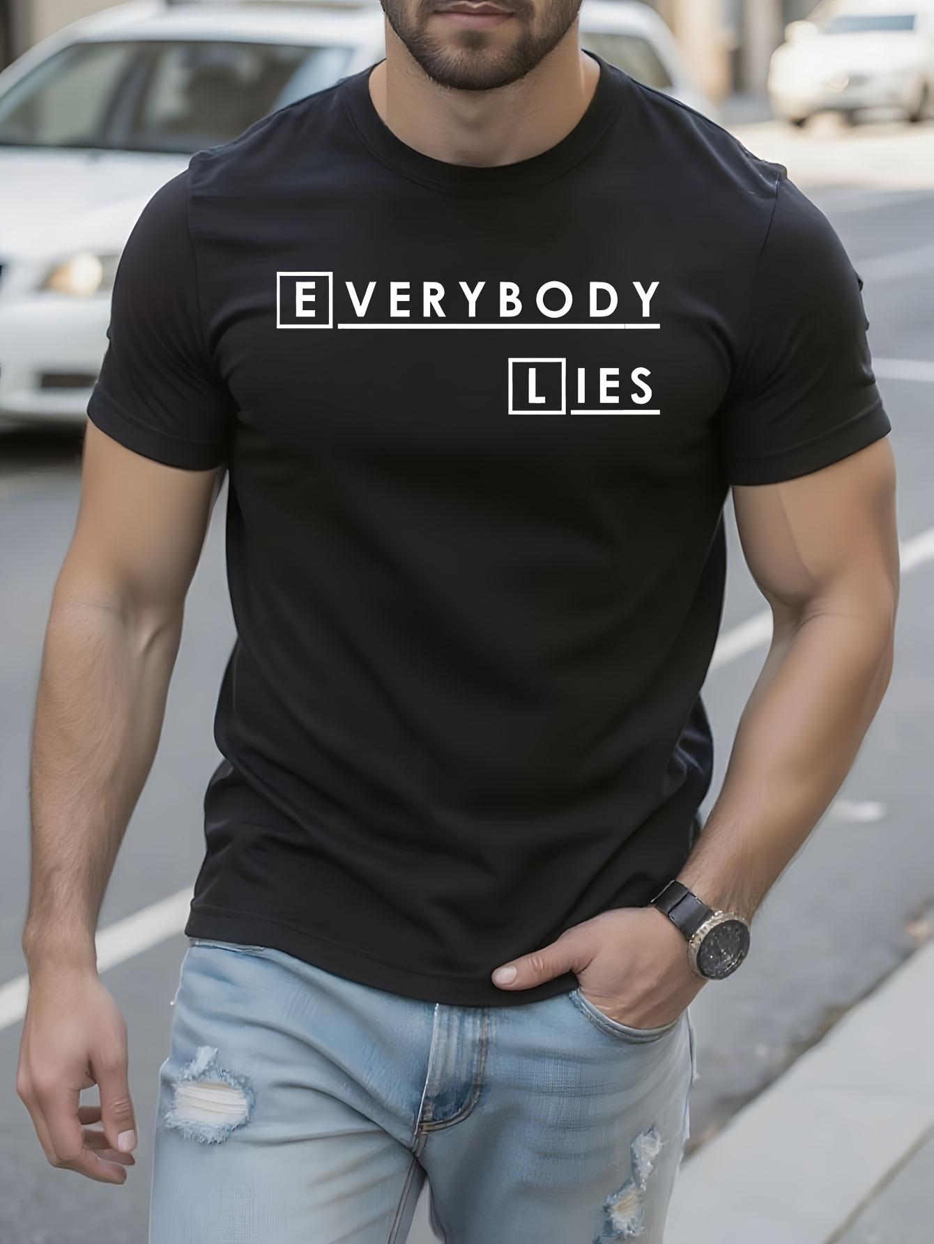 House M.D. Everybody Lies Graphic Tshirt Graphic Tshirt -... M