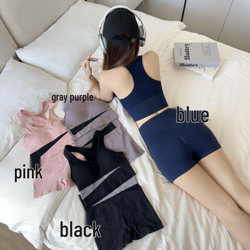 Women's Quick-Dry Push-Up Sports Suit: Yoga, Running, Dance - Peach Lift Design