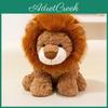Jouet Lion en Peluche Animal en Peluche Doux Pour Enfants et Adultes