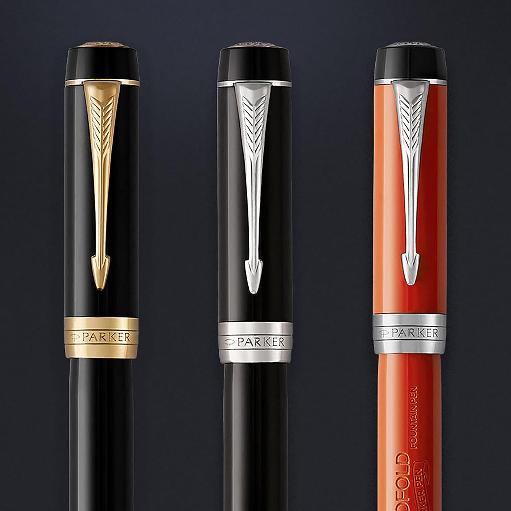 Parker Duofold Classic Big Red CT Ballpoint Medium Gift Officially Product Number 1931379 Pen, Nib, Oil-Based, Boxed, Imported,