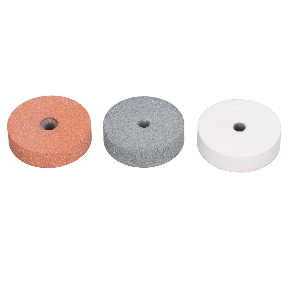 Carbide Buffing Wheel Round Abrasive Stone Sharpening and Polishing Metal, Wood, Glass, Ceramic