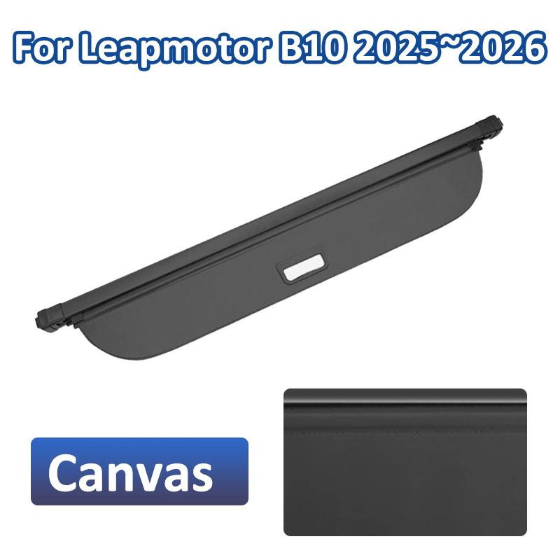 Car Trunk Curtain For Leapmotor B10 2025 2026 Cargo Cover Retractable Anti-peeping Trunk Partition Board Auto Tools Accessories