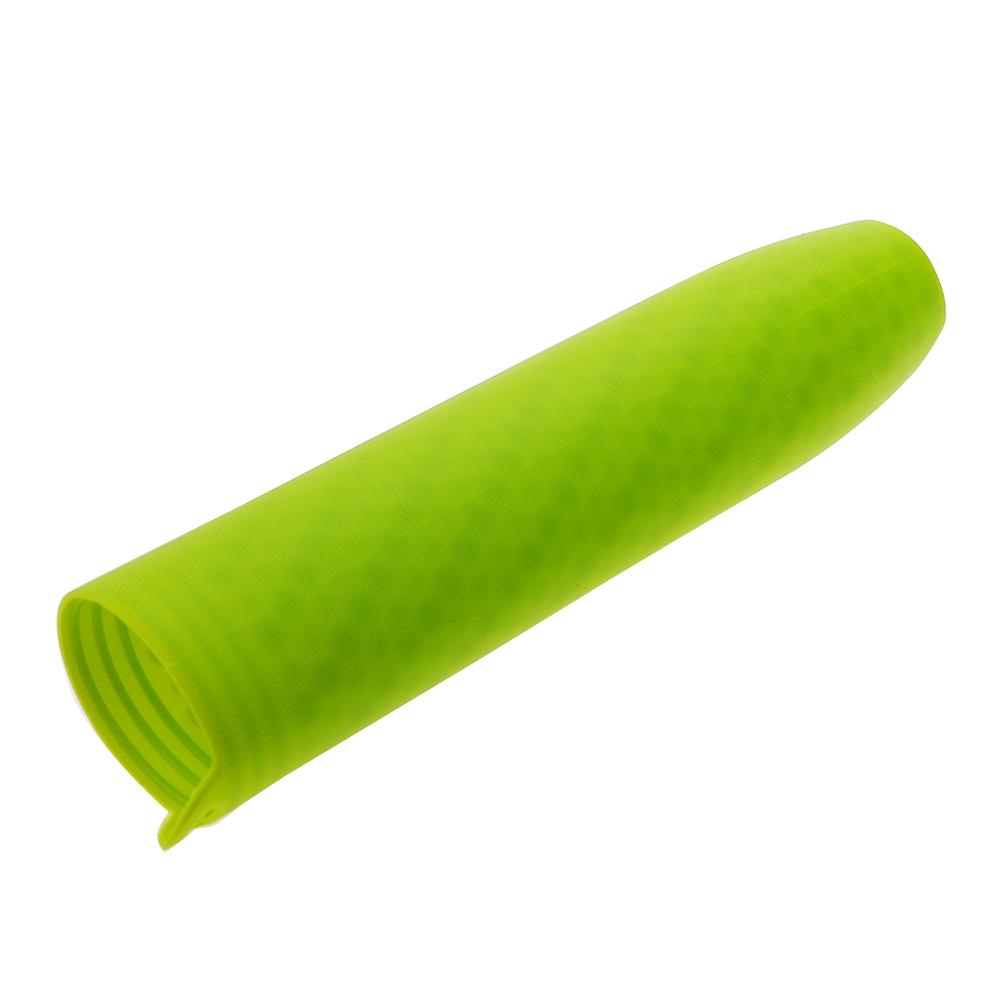 1PCS Silicone Pot Handle Cover Insulation Cover Kitchen Tools Silicone Insulation Pot Handle Cover Anti Slip Pot Handle Cover