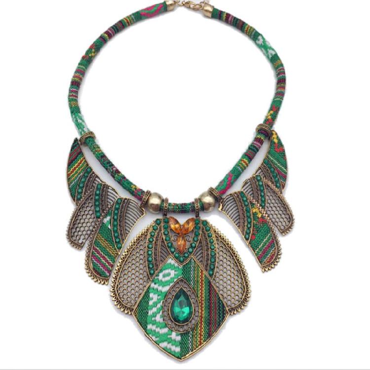 Collier Ras-du-cou Tribal Mode Bijou de Costume Cadeau pour Femmes Meilleure Amie