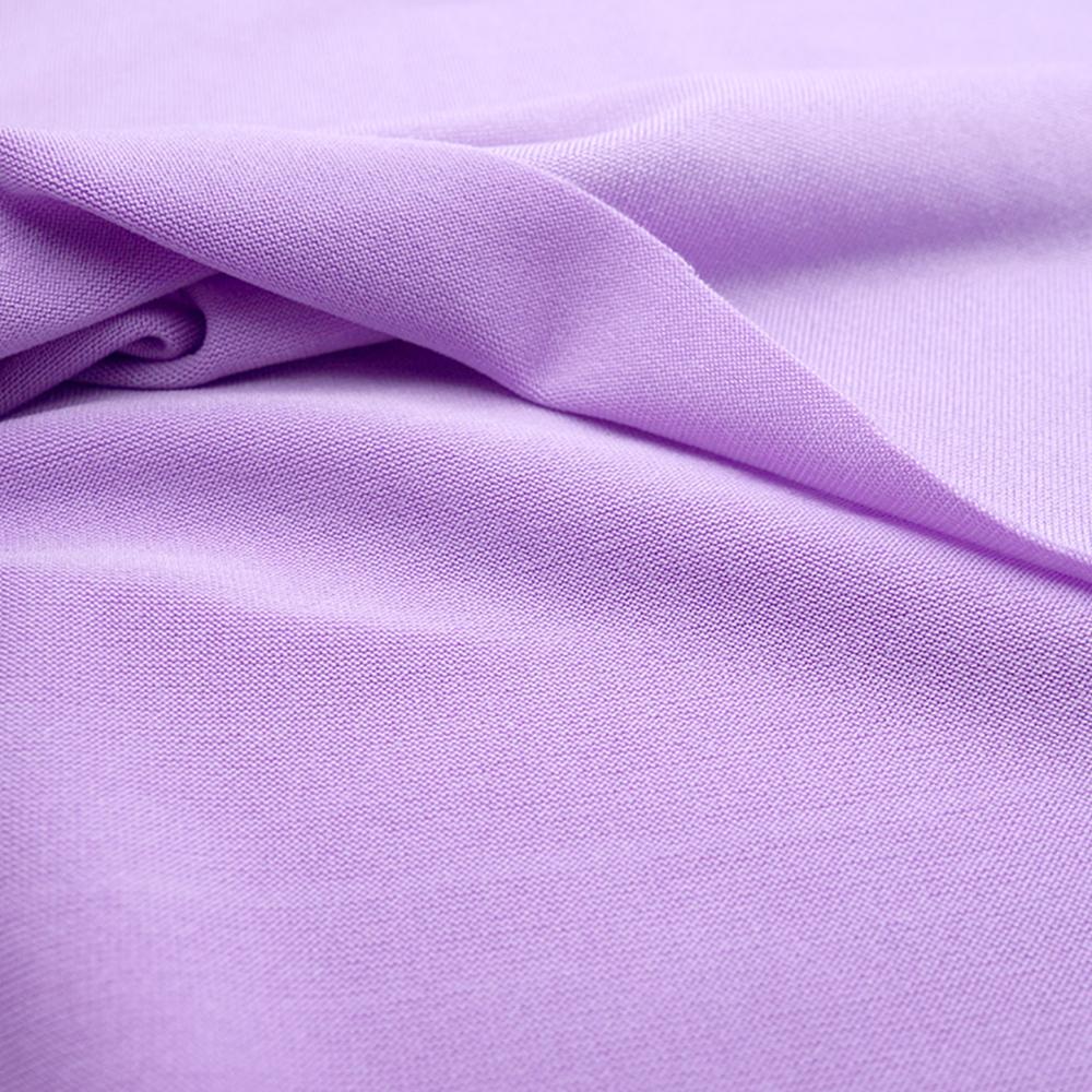 65in x 19in 4-way Stretch Jersey Knitted Milk Silk Fabric Solid Color For Dancewear Sportswear Summer T-shirt Dress Handmade