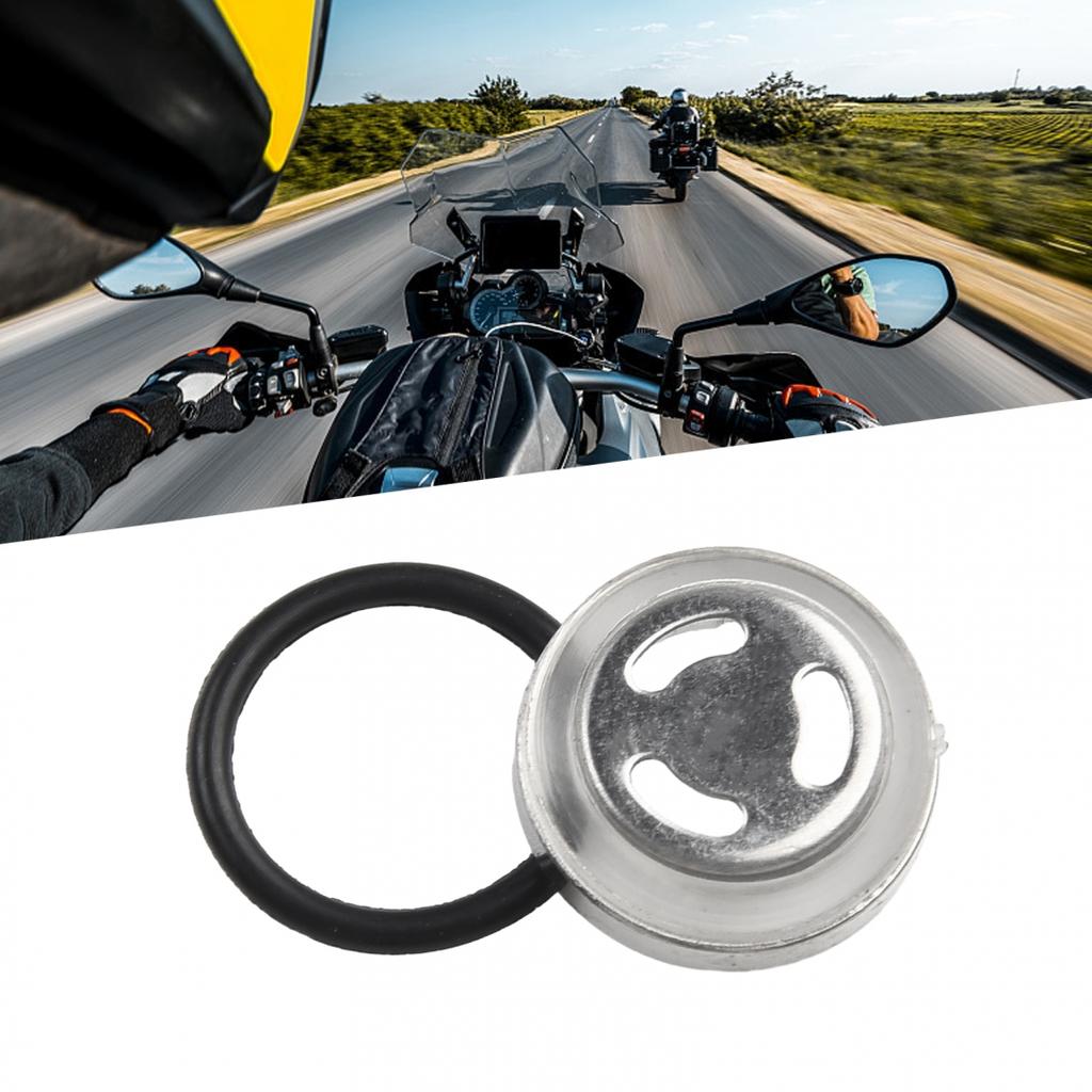 Sight Glass Rubber Gasket Silver 1pcs ABS Brake Master