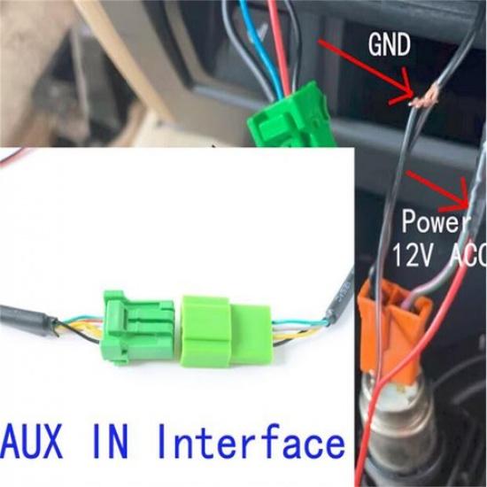 Wireless Bluetooth Module AUX Adapter 12 P For Land Rover Range Rover Jaguar