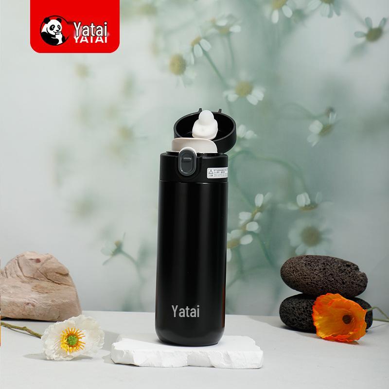Подарок на открытие Yatai: Практичный зонт, веер, термокружка для клиентов и сотрудников 380ml чёрный