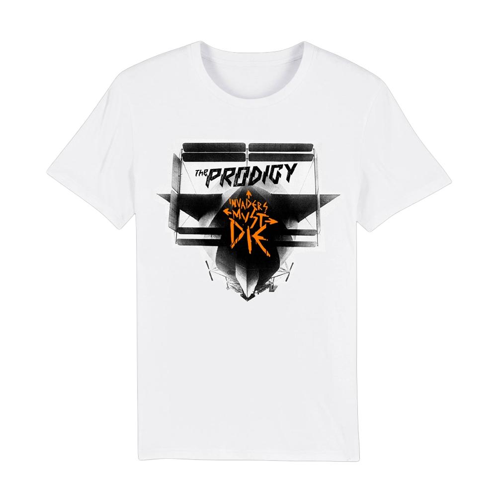 

Группа The Prodigy 2026 графика Винтажная Унисекс Футболка Унисекс Хлопок Короткий Рукав Y2k Оверсайз Популярная Модная Футболка Топы Подарки для Фанатов S