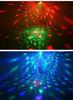 Seven-Color Sound-Activated Rotating Stage Laser LED Magic Ball for Parties & KTV Atmosphere.