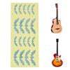Bat Pattern Guitar Fretboard Decor Inlay Stickers Adhesive Marker for Acoustic Electric Guitar