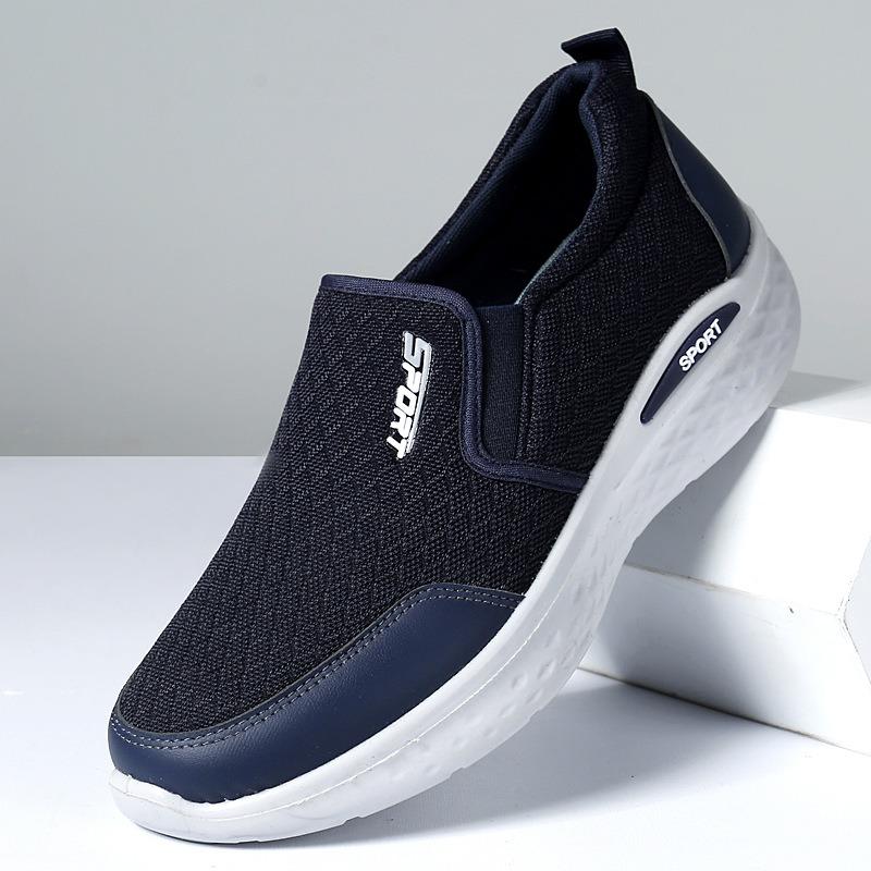 Peking Stoffschuhe Herrenschuhe alte Schuhe weiche Sohle bequem lässig weiche Sohle Einzelschuhe alte Papa Schuhe Laufschuhe
