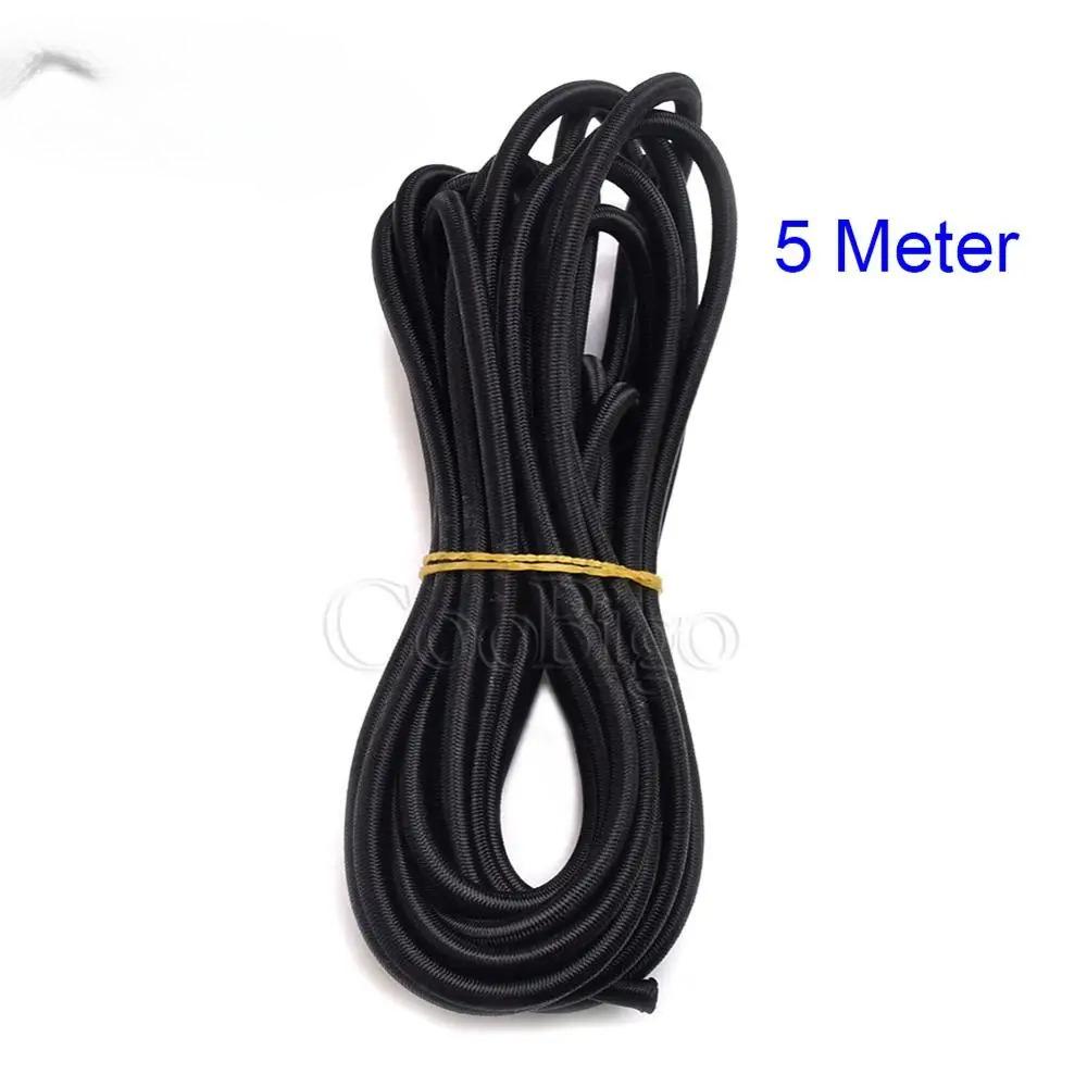 1set Heavy Duty Elastic Bungee Shock Cord Strap Stretch Plastic Hook for Car Luggage Tent Kayak Boat Canoe Bikes Rope Tie