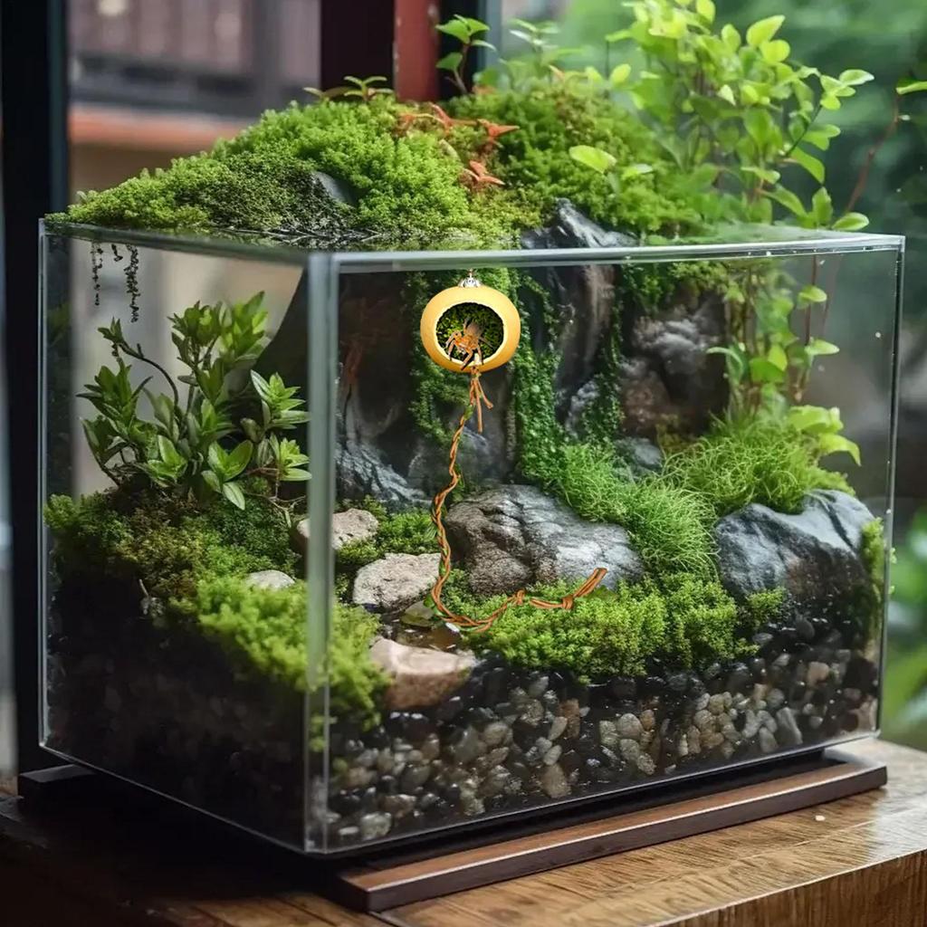 Jumping Spider Terrarium Hideouts With Extended Climbing Strip Magnetic Jumping Spider Habitat Hideaway House Accessories