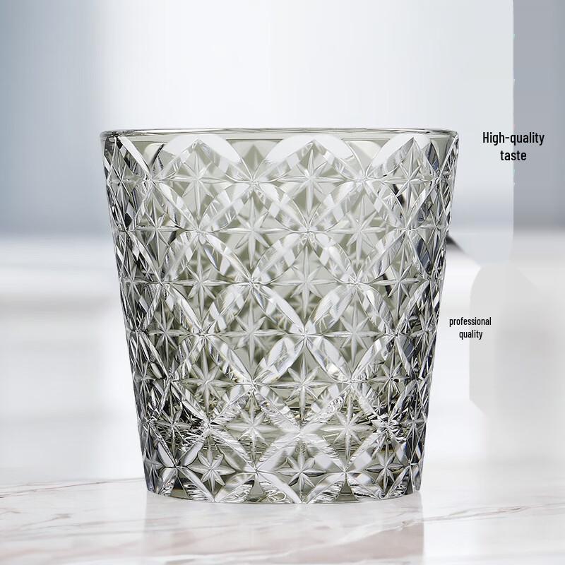 Edo Kiriko Crystal Whiskey Glass