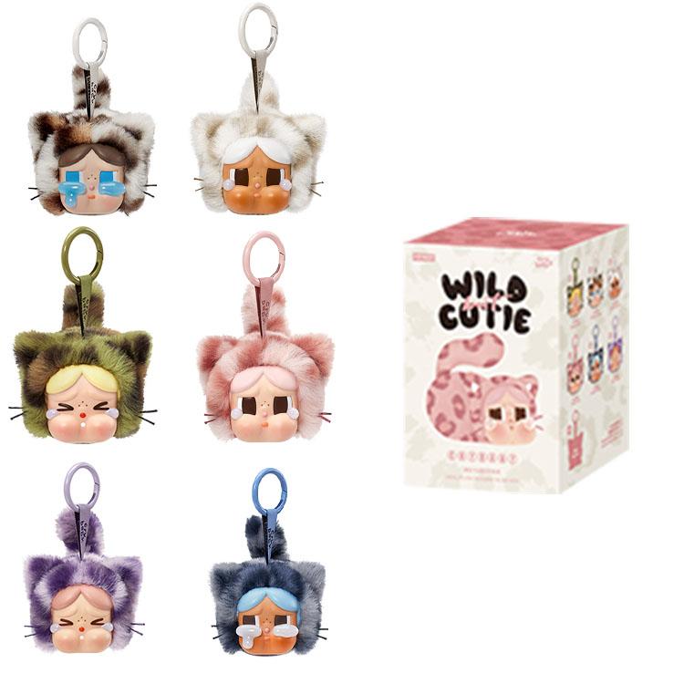 POP MART Crybaby Wild But Cutie Series Camo Cutie Vinyl Plush Pendant, Single Mystery Box