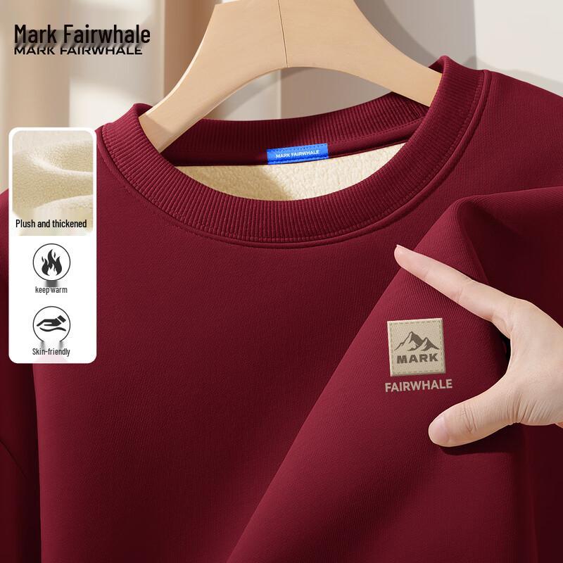 

Mark Fairwhale Men s Loose Fit Heavyweight Crewneck Sweatshirt 3XL