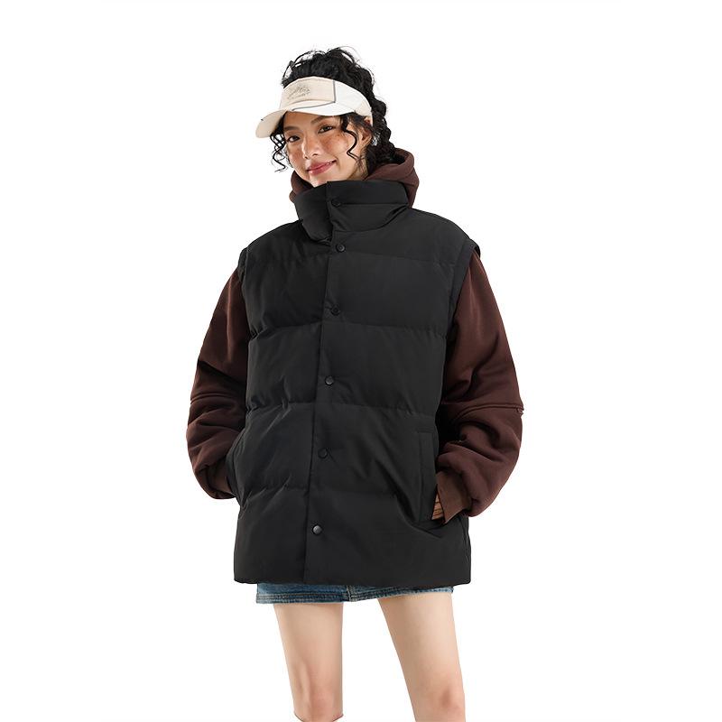 

Unisex Windproof Winter Cotton Jacket with Velvet Lining - Hooded, Thickened for Couples, High Quality 2XL
