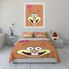 Smiling Squirrel Face Pattern. Bedding Sets Duvet Cover Sets Duvet Covers Pillowcases(1 * Duvet Cover 2 * Pillowcases, Without Duvet Insert)