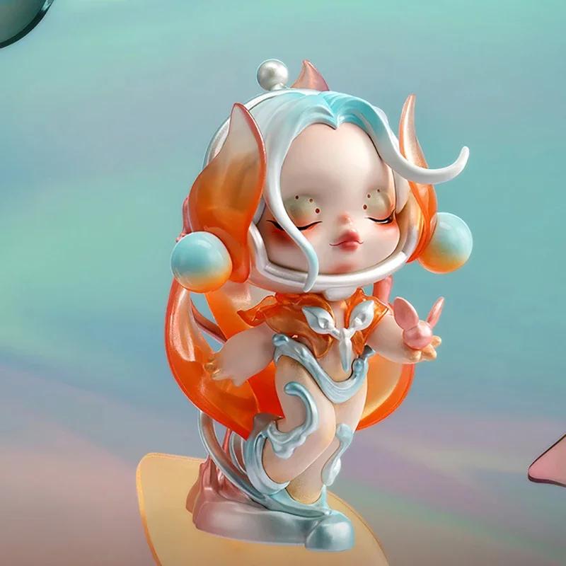 SKULLPANDA The Sound Series Guess Bag Toys Doll Cute Anime Figure Desktop Ornamentsdel Girls Gift