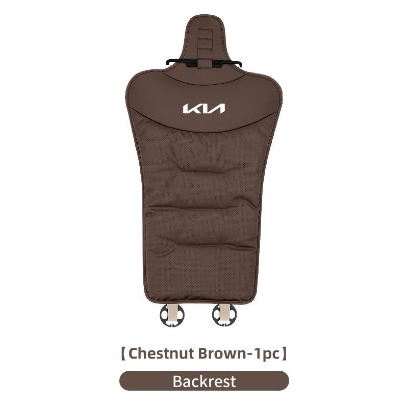 Car Velvet Cushion Leather Backrest Waist Pad Protector Cover Accessories For KIA K5 Rio Optima Sportage Ceed Soul Picanto Stoni
