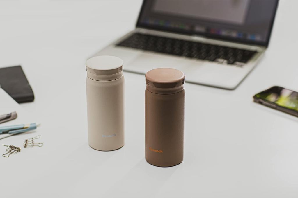 Thermos Industry Peacock Water Coffee Mini Easy To Stainless Steel Mug Milk W The-peacock (The-peacock) Bottle, 200ml, Insulated, Cold, Lightweight,