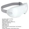 Steam Eye Massager with Hot And Cold Compress Ultrasonic Mist Spray for Dry