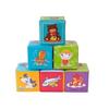 Set of 6 Soft Cubes - For Baby