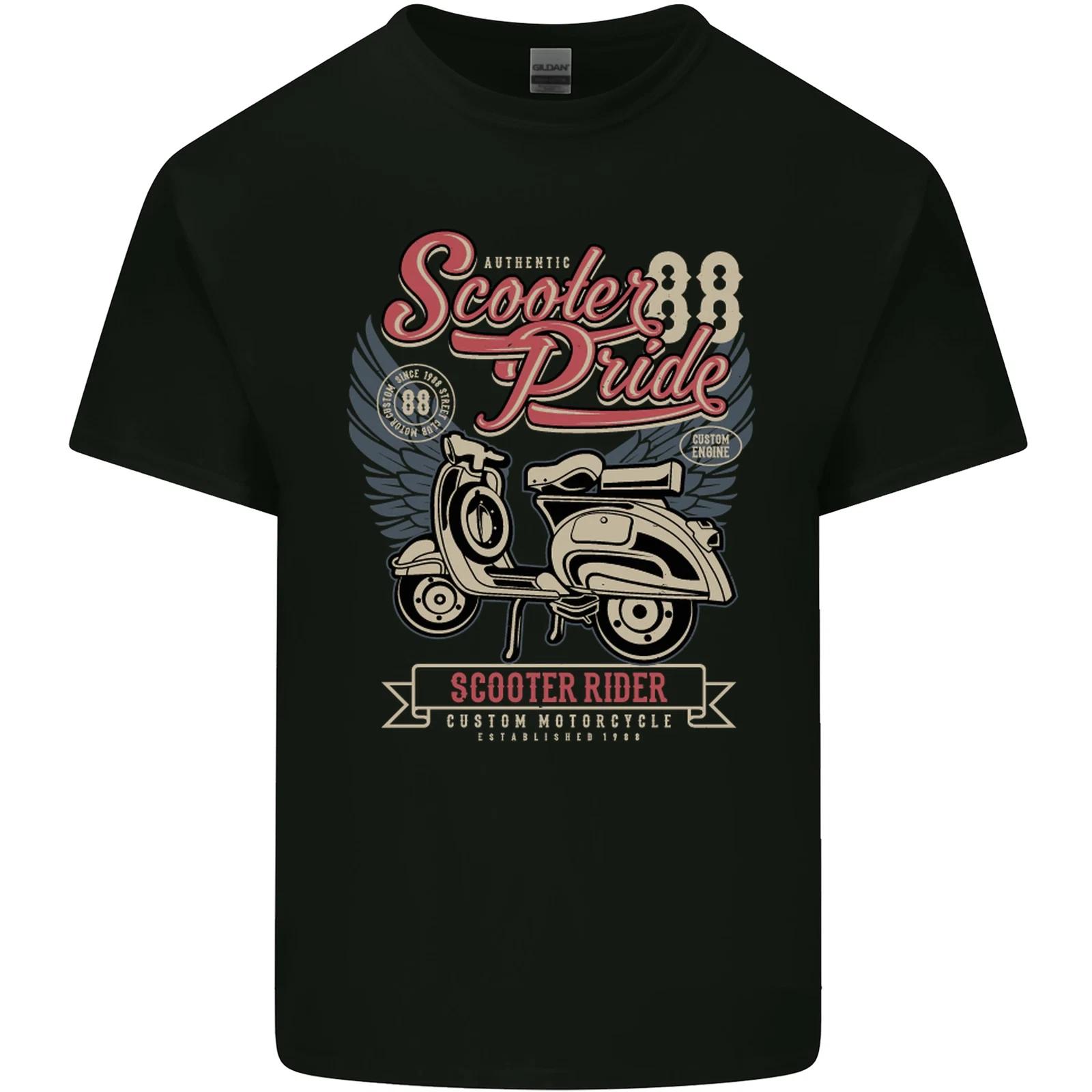 Scooter Pride 88 Motorbike Motorcycle Kids T-Shirt Childrens S