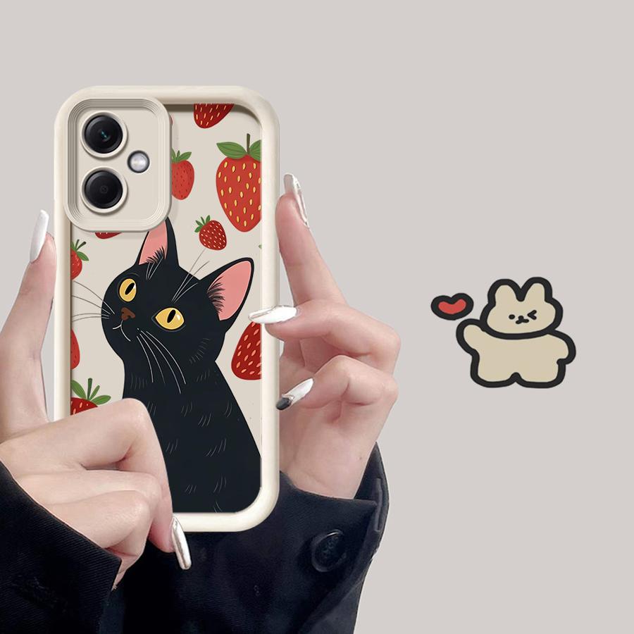 

Забавный чехол с котиком для повседневной жизни для Xiaomi Poco F8 C50 C61 X3 NFC X3 Pro C51 Poco C50