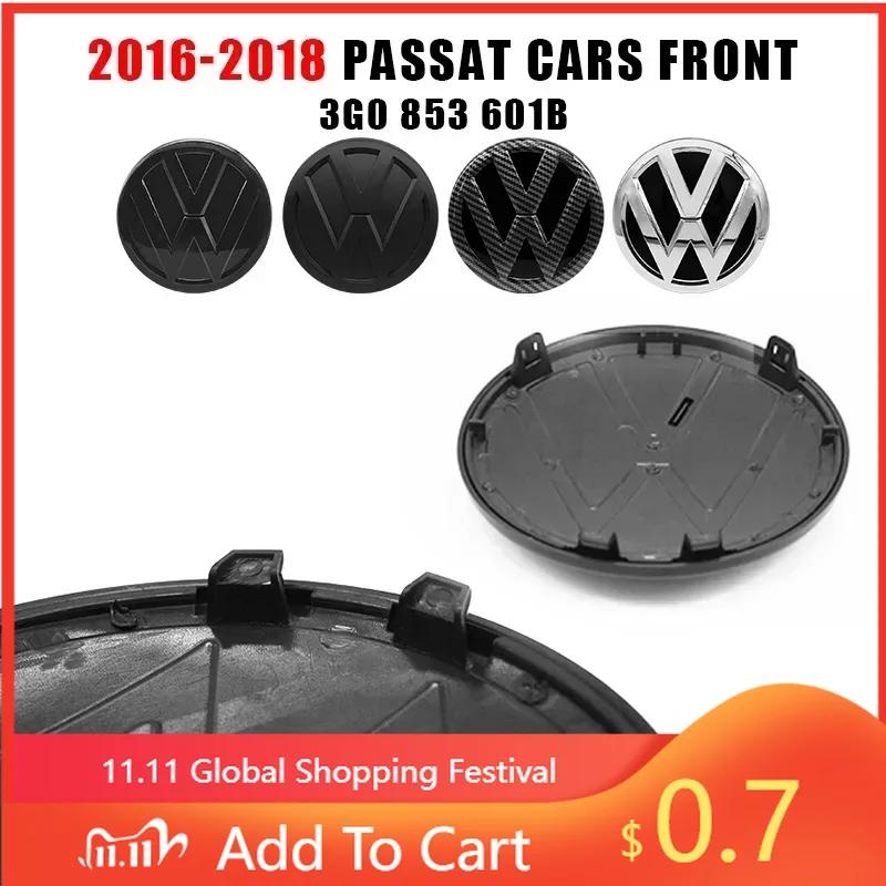For VW 3D ABS Custom Car Badges For Volkswagen Passat B6/B7/B8 Emblem Replacement Kit | Front Grille & Rear Trunk Stickers (20