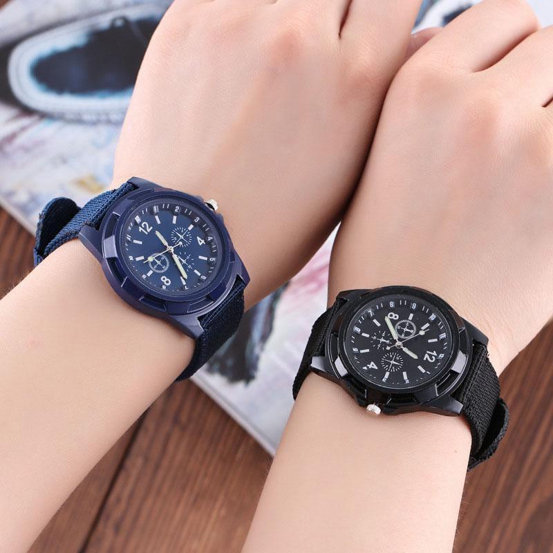 Stylish Multifunctional Outdoor Men's Watch With Luminous Dial And Quartz Movement