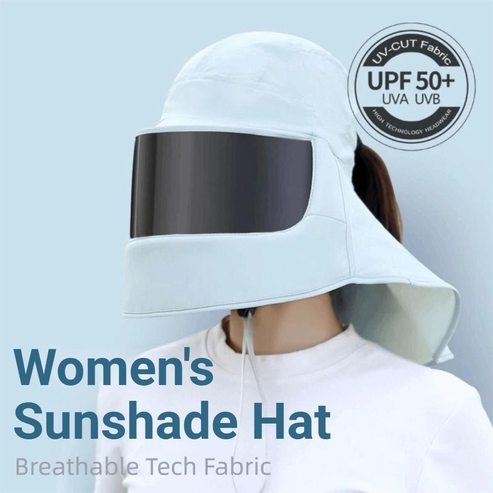 Breathable Sun Protection Mask Mirror/Clear Mask Face Mask Sun Hat Sunscreen Mask  Summer