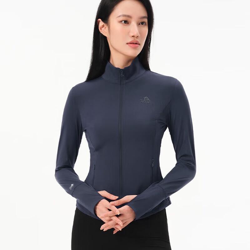 

Женская легкая быстросохнущая куртка с защитой от солнца из ледяного шелка L