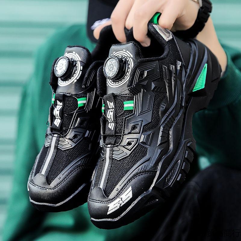 Shoes for Men's Autumn Men's Black Sports and Casual Trendys Added The New