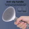 One click cleaning hair removal steel needle brush,cat and dog long hair knot opening massage comb,household pet beauty products