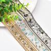 652F 1.1Yard Rhinestones Ribbon for Crafting Embellishment Sparkling Rhinestones Ribbon for Birthday Wedding Cake Decoration
