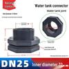 Water Friends UPVC Wassertank & Aquarien Zubehör: Rohr- und Eimerarmaturen für Wassertürme und Schwimmbäder