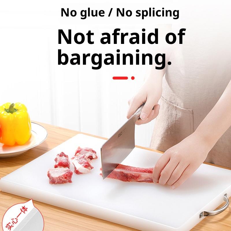 Těžká Silná Krájecí Deska PE 2CM Silná Plastová Krájecí Deska Protiskluzová Kuchyňská Podložka na Krájení
