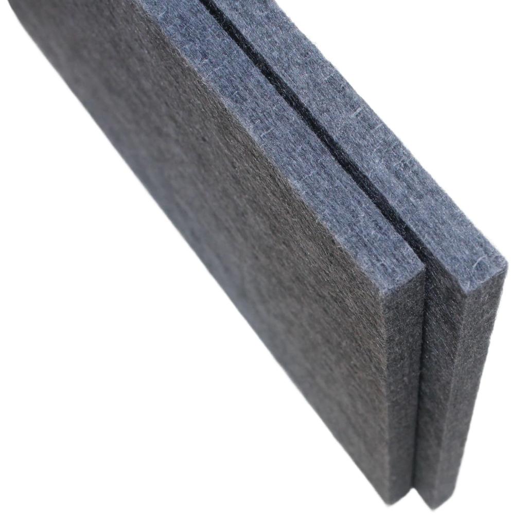 Active Island Sound-Absorbing Felt Board, 12mm, Leathercraft, Matte, Diamond Pattern, a504 (2, 30cm x 20cm)