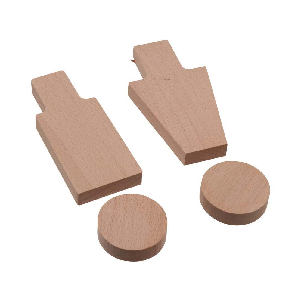 2pcs/se Solid Wood Bathroom Door Signs Self-adhesive Men's And Women's Toilet Sign  Home Decor
