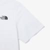 The North Face Korean Short Sleeve Round Tee 3 White