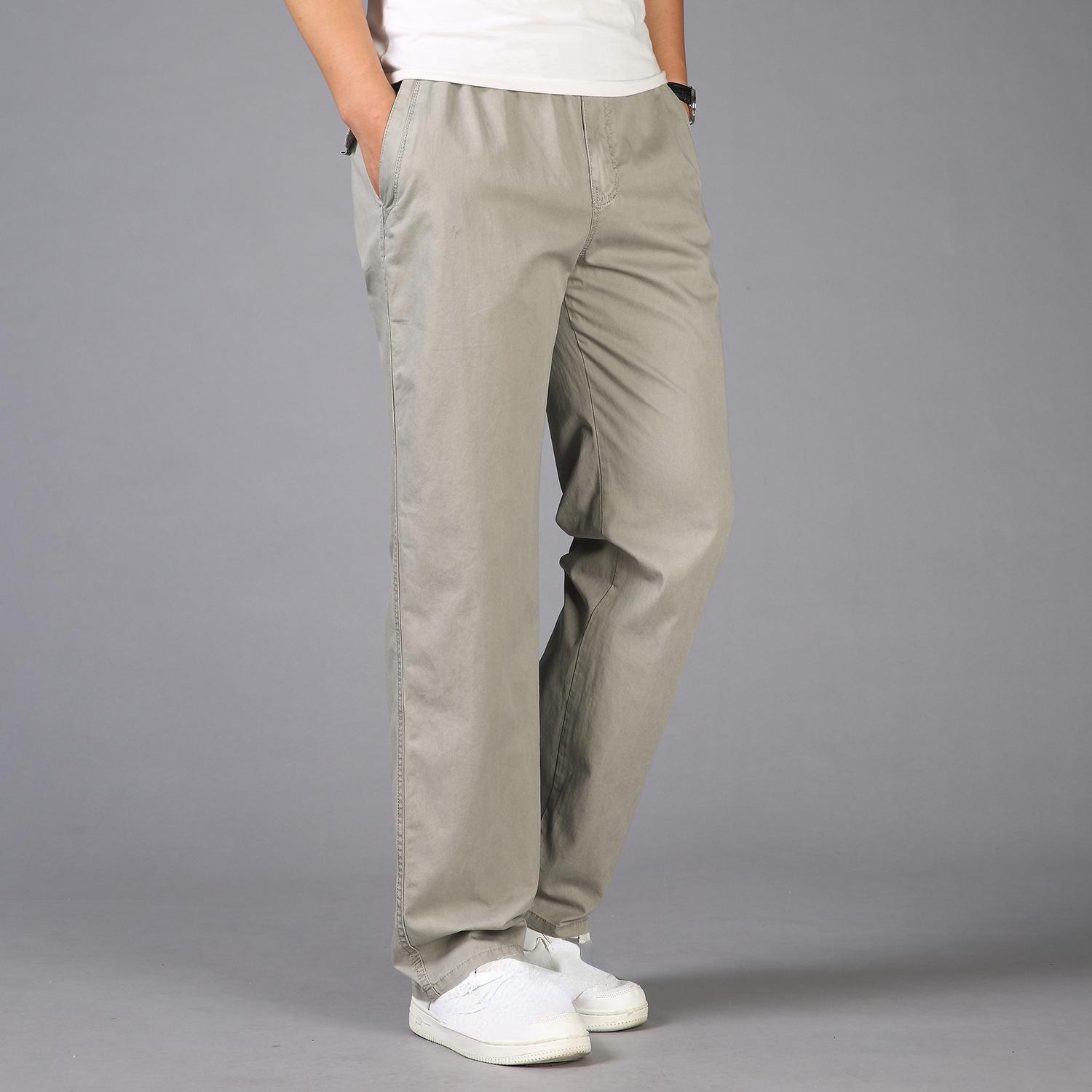 

Хлопковые брюки, мужские повседневные брюки, мужские рабочие брюки больших размеров, мужские повседневные брюки большого размера, модные 6XL