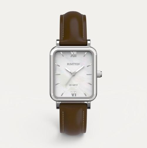[RUMTON] Мужские часы RUMTON Harbor из кожи с перламутром One Size